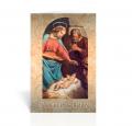  HOLY FAMILY IN MANGER CHRISTMAS CARDS (10 PC) 