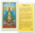  "Offering" Laminated Prayer/Holy Card (25 pc) 