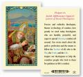 "Prayer to Saint Alphonsus Liguori" Laminated Prayer/Holy Card (25 pc) 