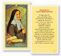  "Prayer to Saint Bernadette" Laminated Prayer/Holy Card (25 pc) 
