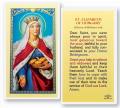  "St. Elizabeth of Hungary" Laminated Prayer/Holy Card (25 pc) 