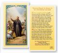  "Novena Prayer in Honor of St. Francis Xavier" Laminated Prayer/Holy Card (25 PC) 