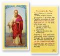  "Novena to St. Paul" Laminated Prayer/Holy Card (25 pc) 