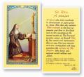  "St. Rita" Laminated Prayer/Holy Card (25 pc) 