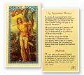  "St. Sebastian Martyr" Laminated Prayer/Holy Card (25 pc) 