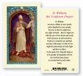  "St. William the Confessor Prayer" Laminated Prayer/Holy Card (25 pc) 