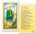  "Hail, Glorious St. Patrick" Laminated Prayer/Holy Card (25 pc) 