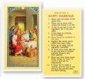  "Rules for a Happy Marriage" Laminated Prayer/Holy Card (25 pc) 