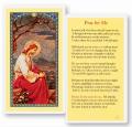  "Pray for Me" Laminated Prayer/Holy Card (25 pc) 
