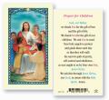  "Prayer for Children" Laminated Prayer/Holy Card (25 pc) 