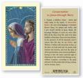 "Consecration to Jesus Through Mary" Laminated Prayer/Holy Card (25 pc) 