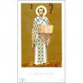  "St. John Chrysostom" Icon Prayer/Holy Card (Paper/100) 