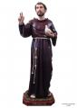  St. Francis of Assisi Statue in Resin/Marble Composite - 48"H 