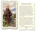  "Prayer for My Pet, St. Francis of Assisi" Prayer/Holy Card (Paper/50) 