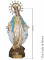  Our Lady of Grace Statue in Resin/Marble Composite - 60"H 