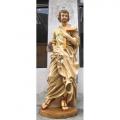  St. Joseph Laborer Statue in Resin/Marble Composite - 76"H 