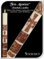 "Journey" Fos Aionios Paschal Candle (1 15/16" to 4" dia) 