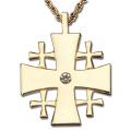  Jeweled Jerusalem Cross 