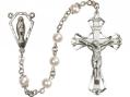  Rosary w/Faux Pearl Beads 
