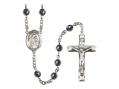  St. Ann Center Rosary w/Hematite Beads 