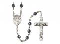  St. Peter & Paul Centre Rosary w/Hematite Beads 