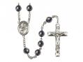  St. John of God Centre Rosary w/Hematite Beads 