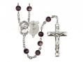  St. John Paul II Centre Rosary w/Brown Beads 