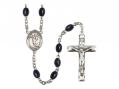  St. Paul of the Cross Centre Rosary w/Black Onyx Beads 