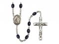  St. Raymond of Penafort Centre Rosary w/Black Onyx Beads 