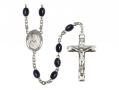  St. Pauline Visintainer Centre Rosary w/Black Onyx Beads 