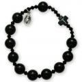  Rosary Bracelet w/Black Onyx Bead 