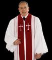  "Bishop" Choir Robe (White) 