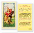  "ORACION A SAN MARTIN CABALLERO" Laminated Prayer/Holy Card (25 pc) 