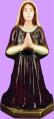  St. Bernadette Kneeling Statue - Indoor/Outdoor Vinyl Composition, 16"H 