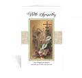  WITH SYMPATHY GREETING CARD (10 PC) 