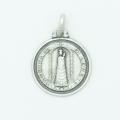  Sterling Silver Medium Round Our Lady Of Loreto Medal 
