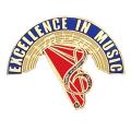  Excellence in Music Pin (2 pc) 
