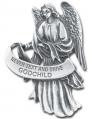  NEVER TEXT AND DRIVE GODCHILD GUARDIAN ANGEL VISOR CLIP (3 PC) 