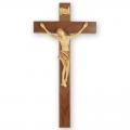  Crucifix in Walnut Wood for Church & Home (15") 