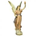  Angel of Light Right Statue in Fiberglass, 45"H 