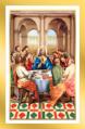  Last Supper Holy Card 