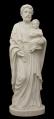  St. Joseph w/Child Statue in Masha Marble, 60" & 72"H 