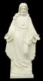  Sacred Heart of Jesus "Welcoming" Statue in Masha Marble, 60" & 72"H 