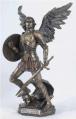  St. Michael the Archangel Statue - Cold Cast Bronze, 12 3/4" 