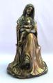  Madonna & Child Statue - Cold-Cast Bronze, 6"H 