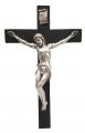  Wall Crucifix w/Pewter Style Corpus, 16" 