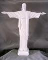  Christ the Redeemer Statue From Rio De Janeiro, Brazil in White, 11" 