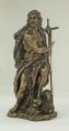  St. John the Baptist Statue - Cold Cast Bronze, 9.5"H 