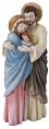  Holy Family Statue, 10"H 
