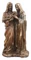  Holy Family Statue - Cold-Cast Bronze, 8.5"H 
